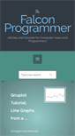 Mobile Screenshot of falconprogrammer.com
